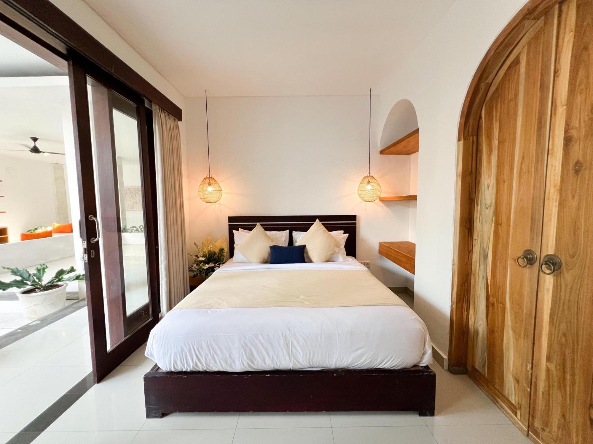 แอปเปิ้ลวิลลาแอนด์อพาร์ตเมนท์ Hotel เกอโรโบกัน ภายนอก รูปภาพ